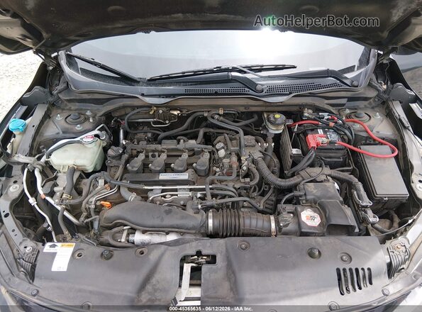 2HGFC1E50HH707653 2017 HONDA CIVIC Black უკანა ხედი