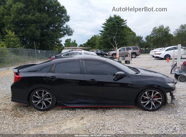 2HGFC1E50HH707653 2017 HONDA CIVIC Black სალონის 360-გრადუსიანი ხედი