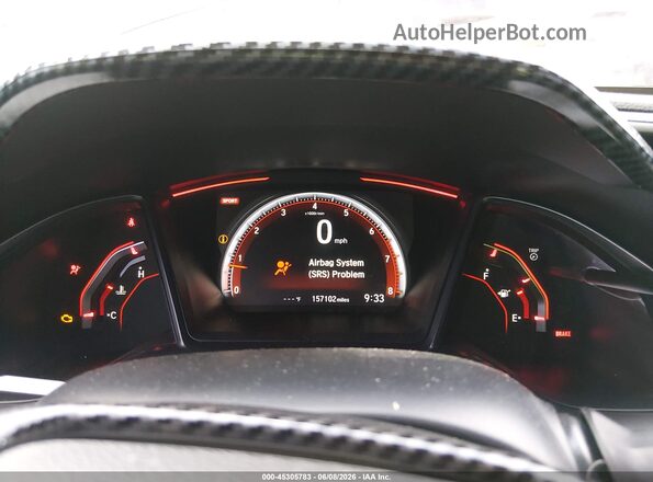 2HGFC1E50JH706122 2018 HONDA CIVIC Черный Вид задних сидений