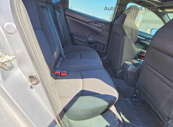 2HGFC1E51HH700629 2017 HONDA CIVIC Silver Հետևի նստատեղերի տեսք