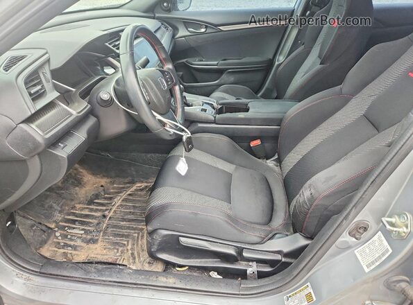 2HGFC1E51JH709174 2018 HONDA CIVIC Silver Սալոնի դիմացի տեսք