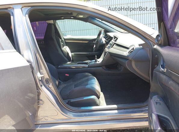2HGFC1E51KH705630 2019 HONDA CIVIC Black Widok wnętrza z przodu