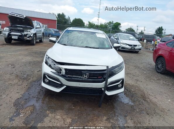 2HGFC1E51LH706858 2020 HONDA CIVIC Белый Вид щитка приборов