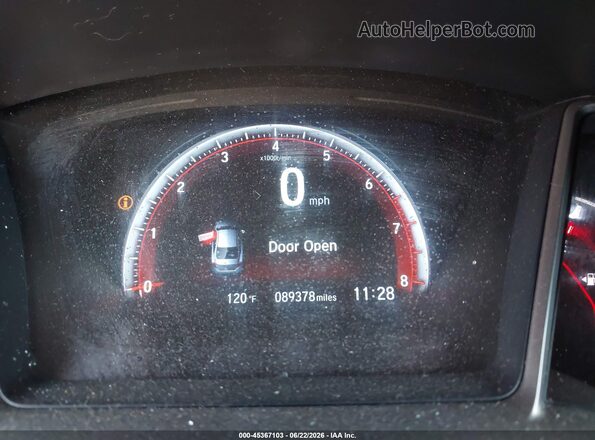 2HGFC1E52KH701618 2019 HONDA CIVIC Белый 