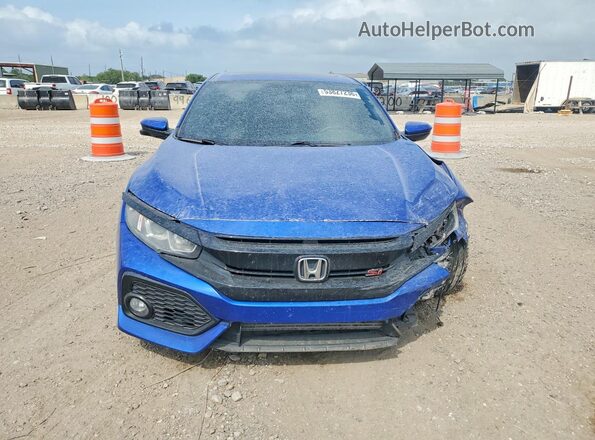 2HGFC1E54KH704360 2019 HONDA CIVIC Blue Vista frontal