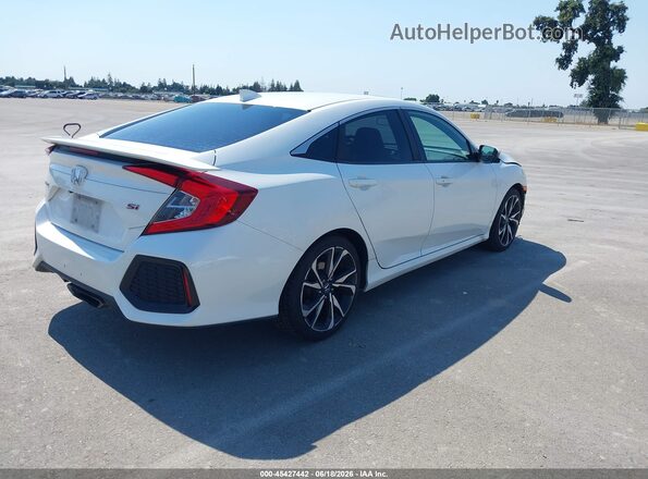 2HGFC1E55HH707065 2017 HONDA CIVIC Белый Задняя правая четверть