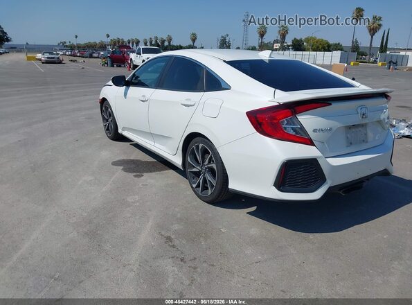 2HGFC1E55HH707065 2017 HONDA CIVIC Белый Задняя левая четверть
