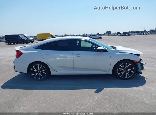 2HGFC1E55HH707065 2017 HONDA CIVIC Белый Панорамный вид салона 360°
