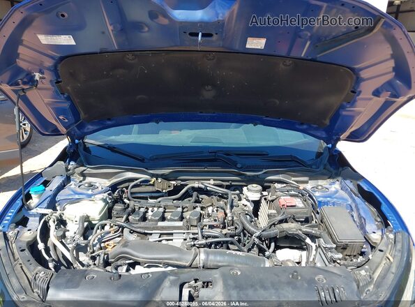 2HGFC1E55LH700707 2020 HONDA CIVIC SI Blue Вид ззаду