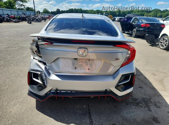2HGFC1E56HH704692 2017 HONDA CIVIC Silver 