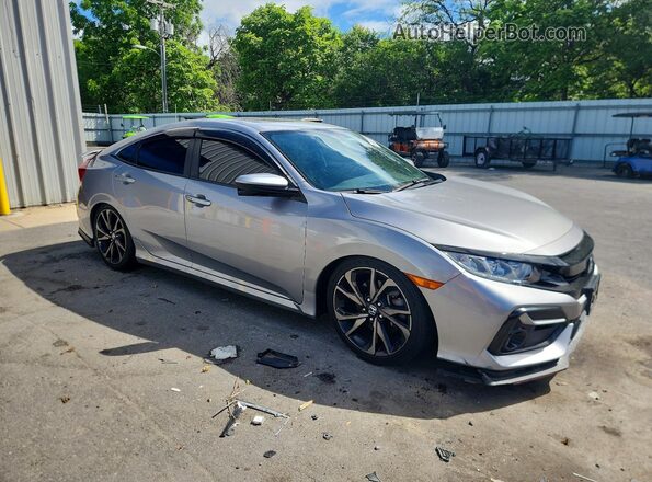 2HGFC1E56HH704692 2017 HONDA CIVIC Silver 