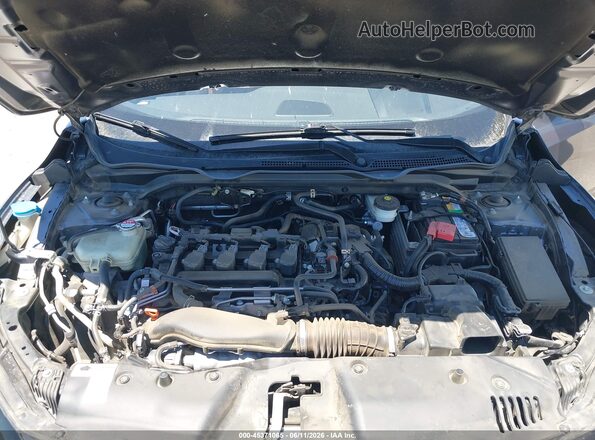 2HGFC1E57LH708419 2020 HONDA CIVIC Gray Widok z tyłu