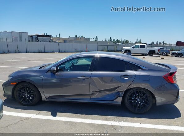 2HGFC1E57LH708419 2020 HONDA CIVIC Gray 
