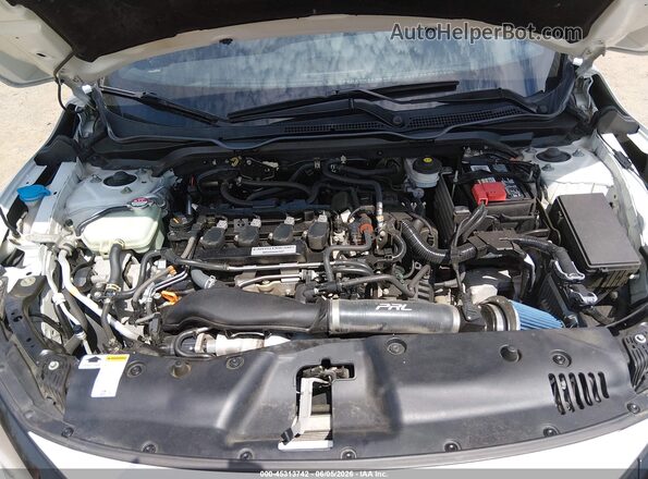 2HGFC1E58HH703348 2017 HONDA CIVIC White უკანა ხედი