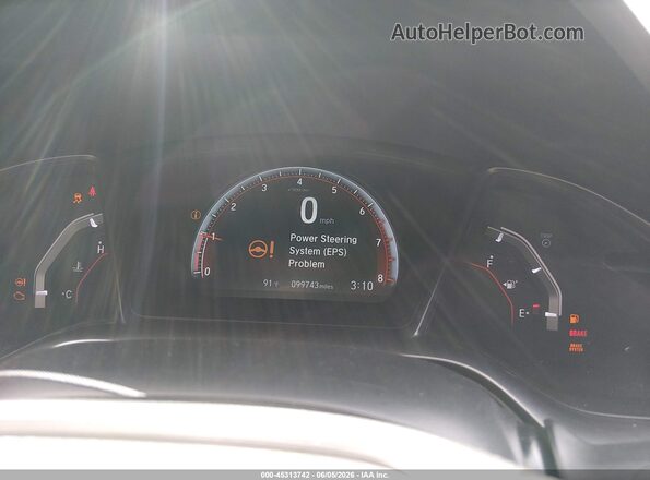 2HGFC1E58HH703348 2017 HONDA CIVIC White უკანა სავარძლების ხედი