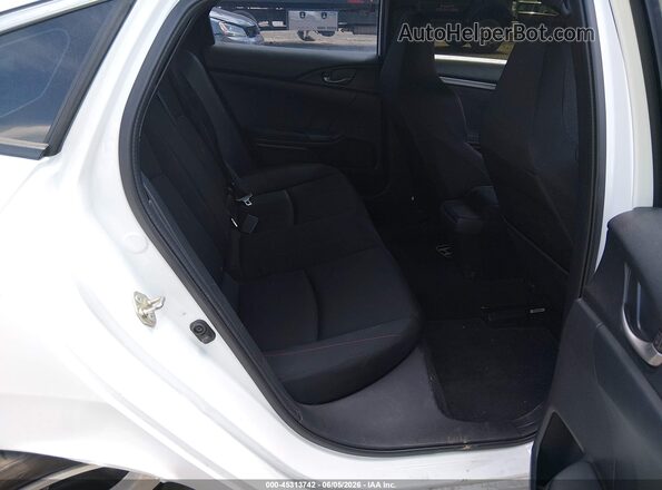 2HGFC1E58HH703348 2017 HONDA CIVIC White VIN კოდის სტიკერის ხედი