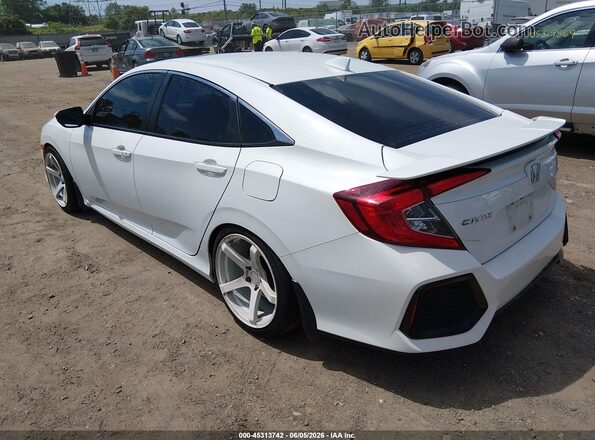 2HGFC1E58HH703348 2017 HONDA CIVIC White უკანა მარცხენა