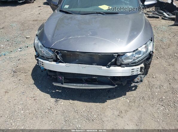 2HGFC1E58KH700120 2019 HONDA CIVIC Gray წინა ხედი