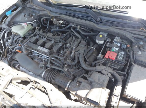 2HGFC1E58KH700120 2019 HONDA CIVIC Gray უკანა ხედი