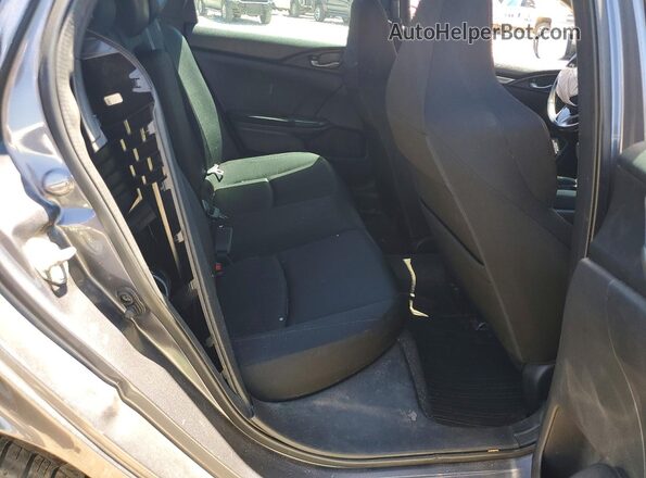 2HGFC1E58LH707862 2020 HONDA CIVIC Gray უკანა სავარძლების ხედი
