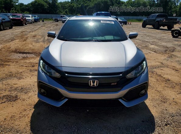 2HGFC1E59JH702392 2018 HONDA CIVIC Серебряный Вид спереди