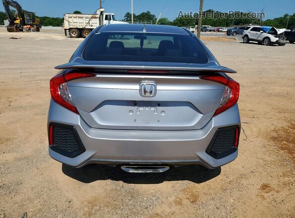 2HGFC1E59JH702392 2018 HONDA CIVIC Серебряный Вид сзади