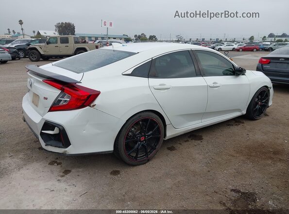 2HGFC1E59JH703171 2018 HONDA CIVIC White უკანა მარჯვენა