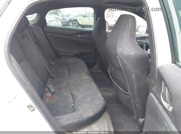 2HGFC1E59JH703171 2018 HONDA CIVIC White VIN კოდის სტიკერის ხედი