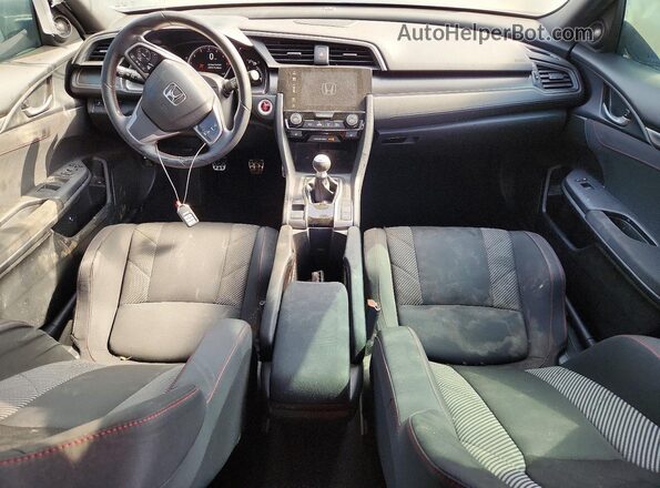 2HGFC1E59JH708239 2018 HONDA CIVIC Black Widok deski rozdzielczej