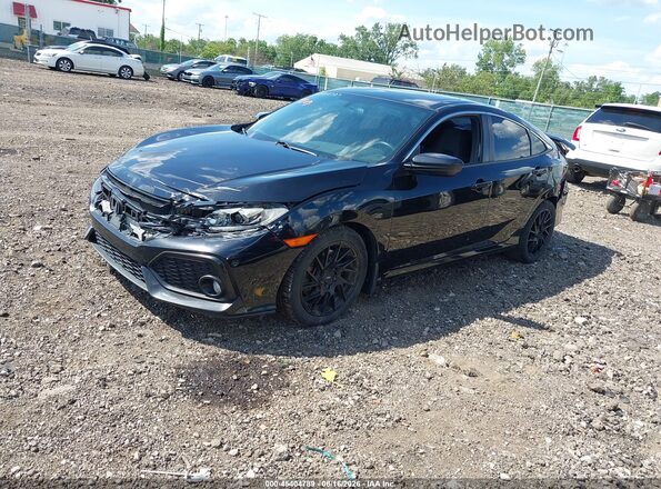2HGFC1E5XHH707224 2017 HONDA CIVIC Black Передня ліва чверть