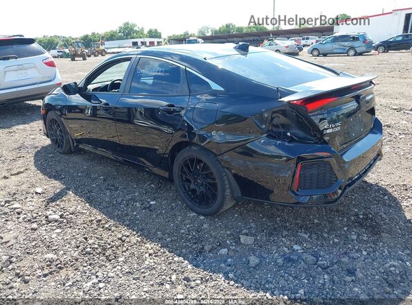 2HGFC1E5XHH707224 2017 HONDA CIVIC Black Задня ліва чверть