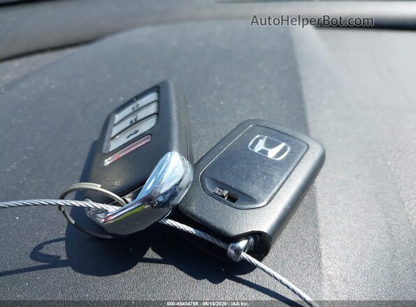 2HGFC1E5XHH707224 2017 HONDA CIVIC Black Вид панелі приладів