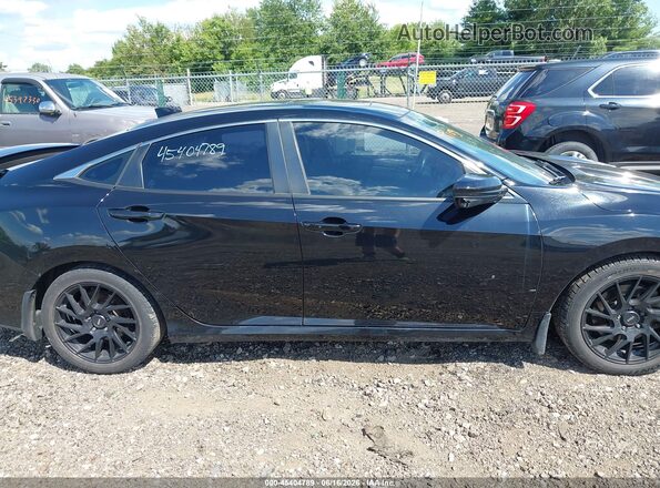 2HGFC1E5XHH707224 2017 HONDA CIVIC Black Панорамний вид салону 360°