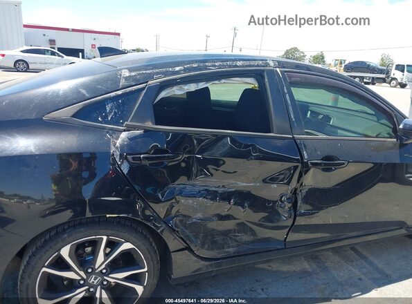 2HGFC1E5XHH707613 2017 HONDA CIVIC Black Widok z przodu