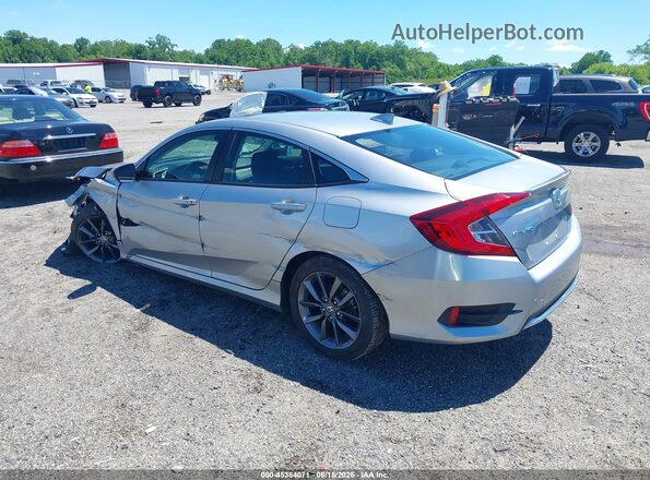 2HGFC1F30MH704291 2021 HONDA CIVIC Silver Tył lewy