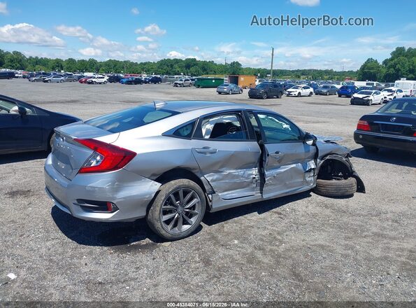 2HGFC1F30MH704291 2021 HONDA CIVIC Silver Tył prawy