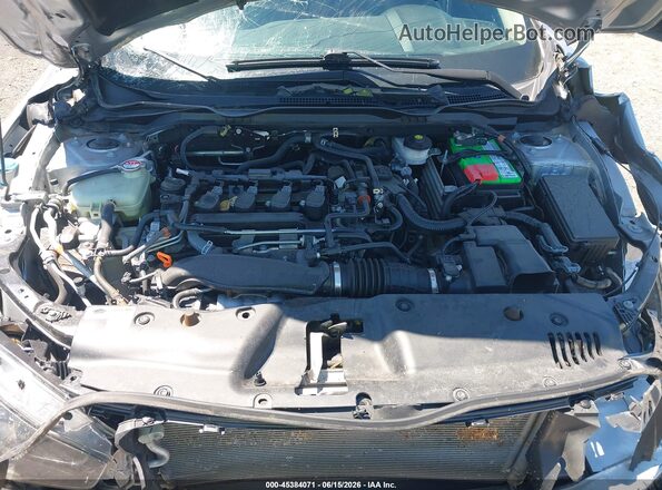 2HGFC1F30MH704291 2021 HONDA CIVIC Silver Widok z tyłu