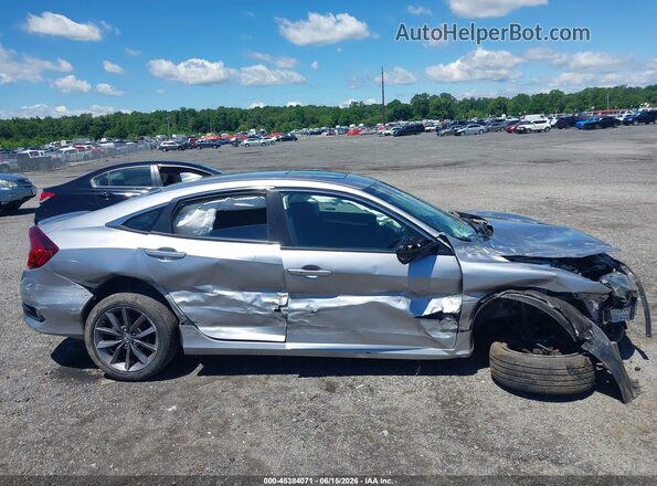 2HGFC1F30MH704291 2021 HONDA CIVIC Silver Widok zestawu wskaźników