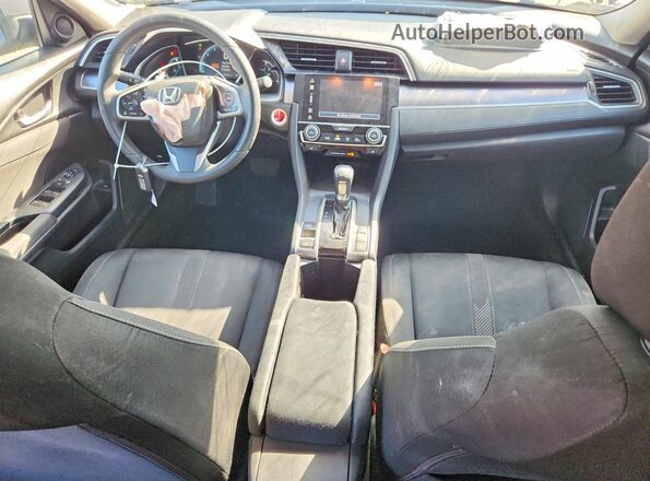2HGFC1F31HH652434 2017 HONDA CIVIC Gray წინა პანელის ხედი