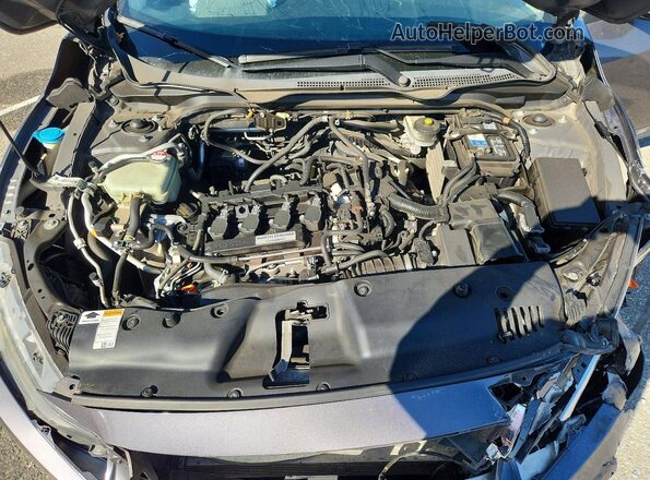 2HGFC1F31HH652434 2017 HONDA CIVIC Gray უკანა სალონის ხედი