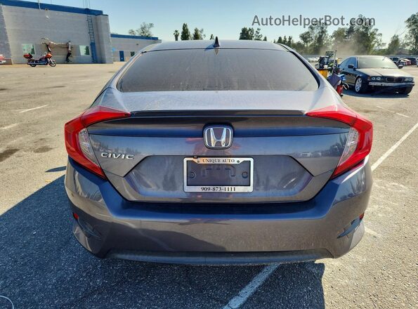2HGFC1F31HH652434 2017 HONDA CIVIC Gray უკანა ხედი
