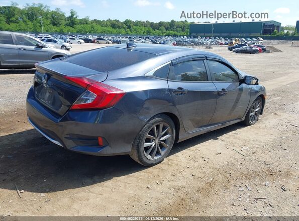 2HGFC1F31KH651923 2019 HONDA CIVIC Синий Задняя правая четверть