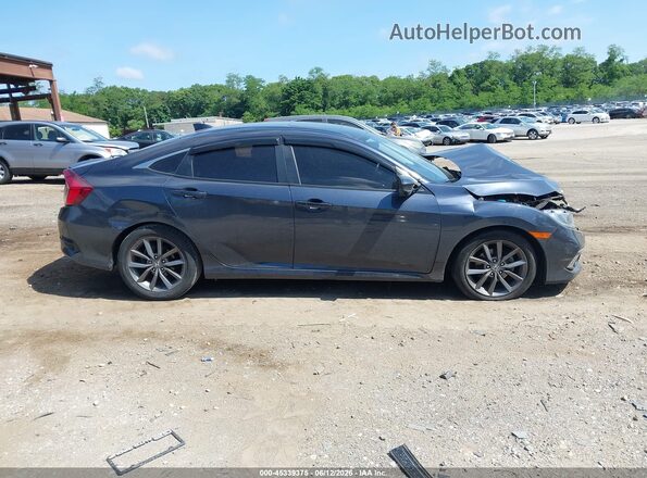 2HGFC1F31KH651923 2019 HONDA CIVIC Синий Вид задней части салона