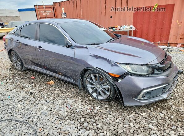 2HGFC1F31LH680498 2020 HONDA CIVIC Gray Front right