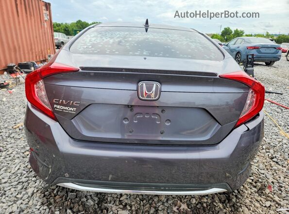 2HGFC1F31LH680498 2020 HONDA CIVIC Gray Rear view