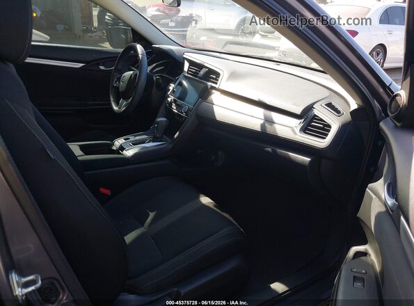 2HGFC1F32GH635222 2016 HONDA CIVIC Gray Front interior view