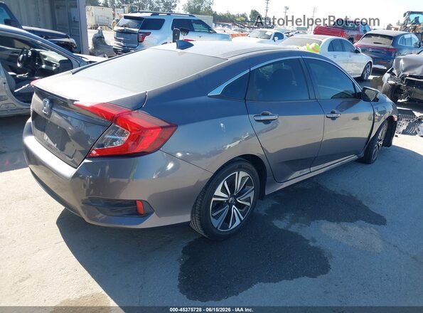 2HGFC1F32GH635222 2016 HONDA CIVIC Gray Rear right