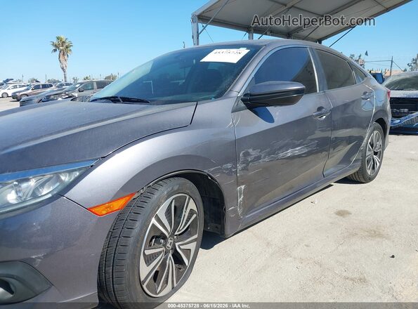 2HGFC1F32GH635222 2016 HONDA CIVIC Gray 360 interior view
