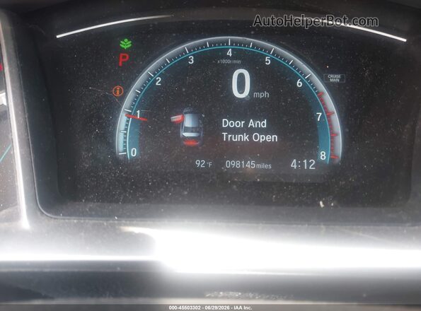 2HGFC1F32GH645202 2016 HONDA CIVIC Black 