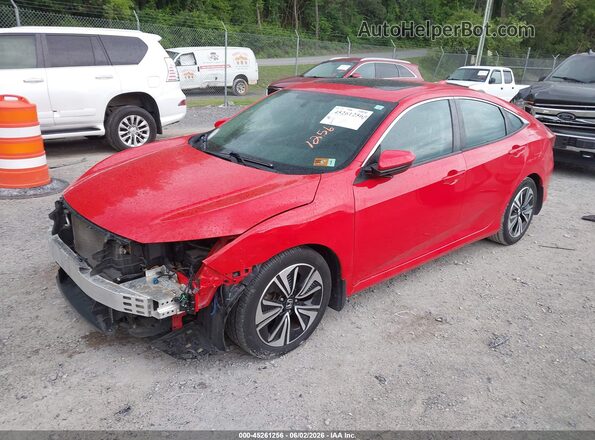 2HGFC1F32GH649430 2016 HONDA CIVIC Red Vista tres cuartos delantera izquierda